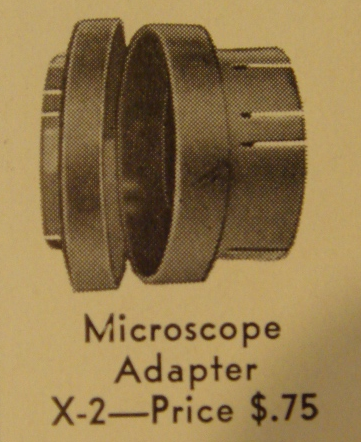 Microscope adapter for model A