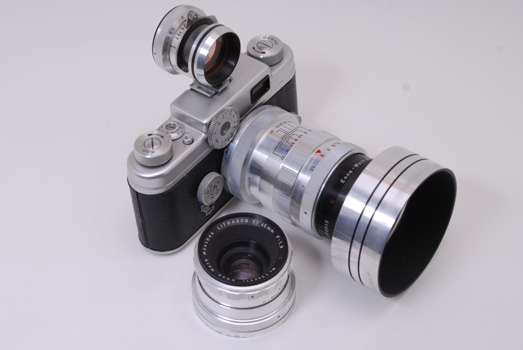 45mm f/1.9 and 135mm f/3.5 Lithagons for Geiss-modified C-4