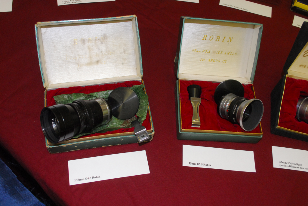 Robin and Fujitar lenses for C-3