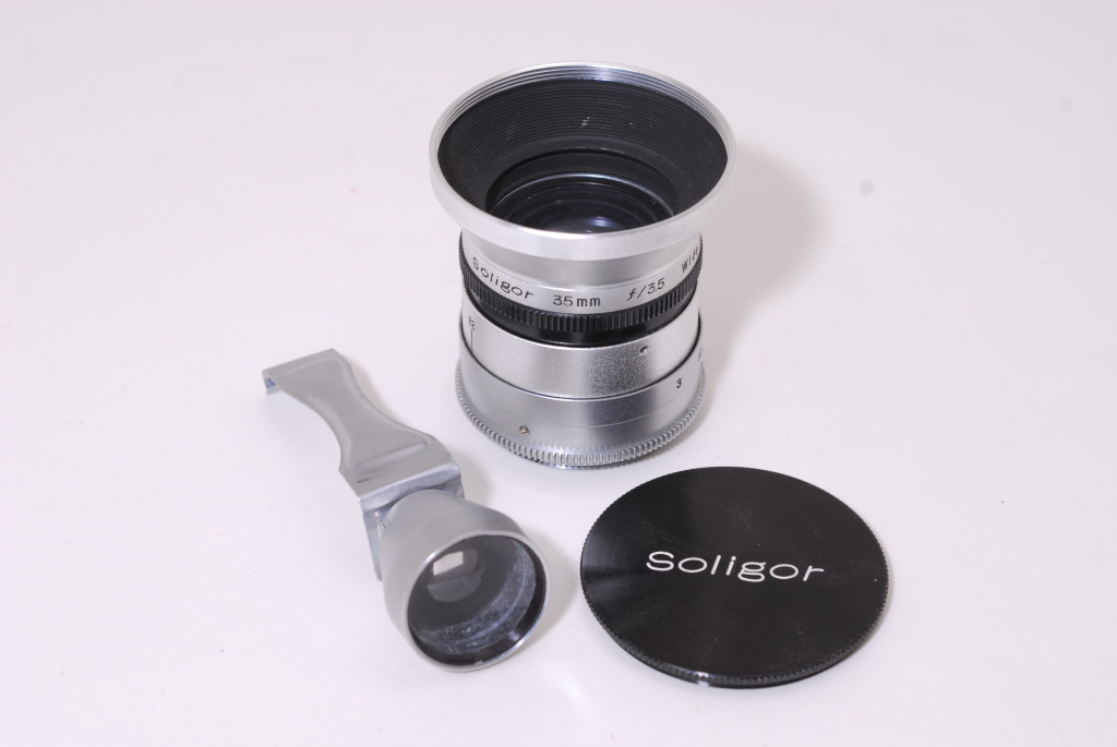 Soligor 35mm wideangle lenses for C-3