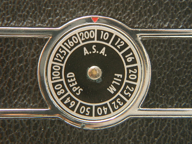 dial marked 'A.S.A FILM SPEED'