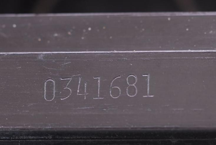 C-3 stamped serial number