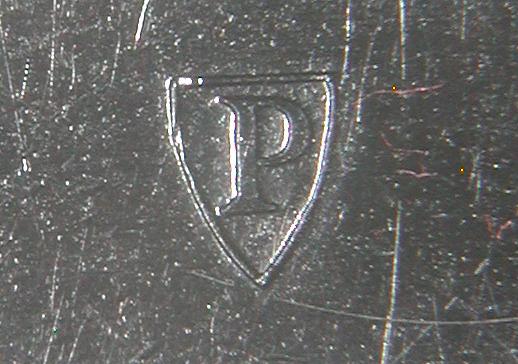 P in Shield mold mark