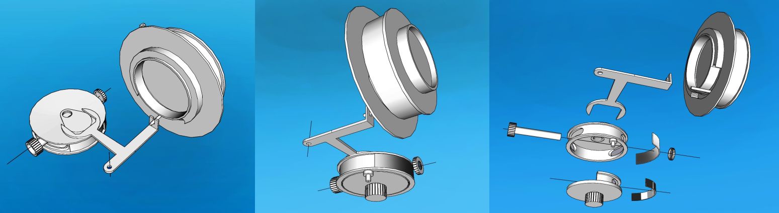 Model K meter parts pictorial images