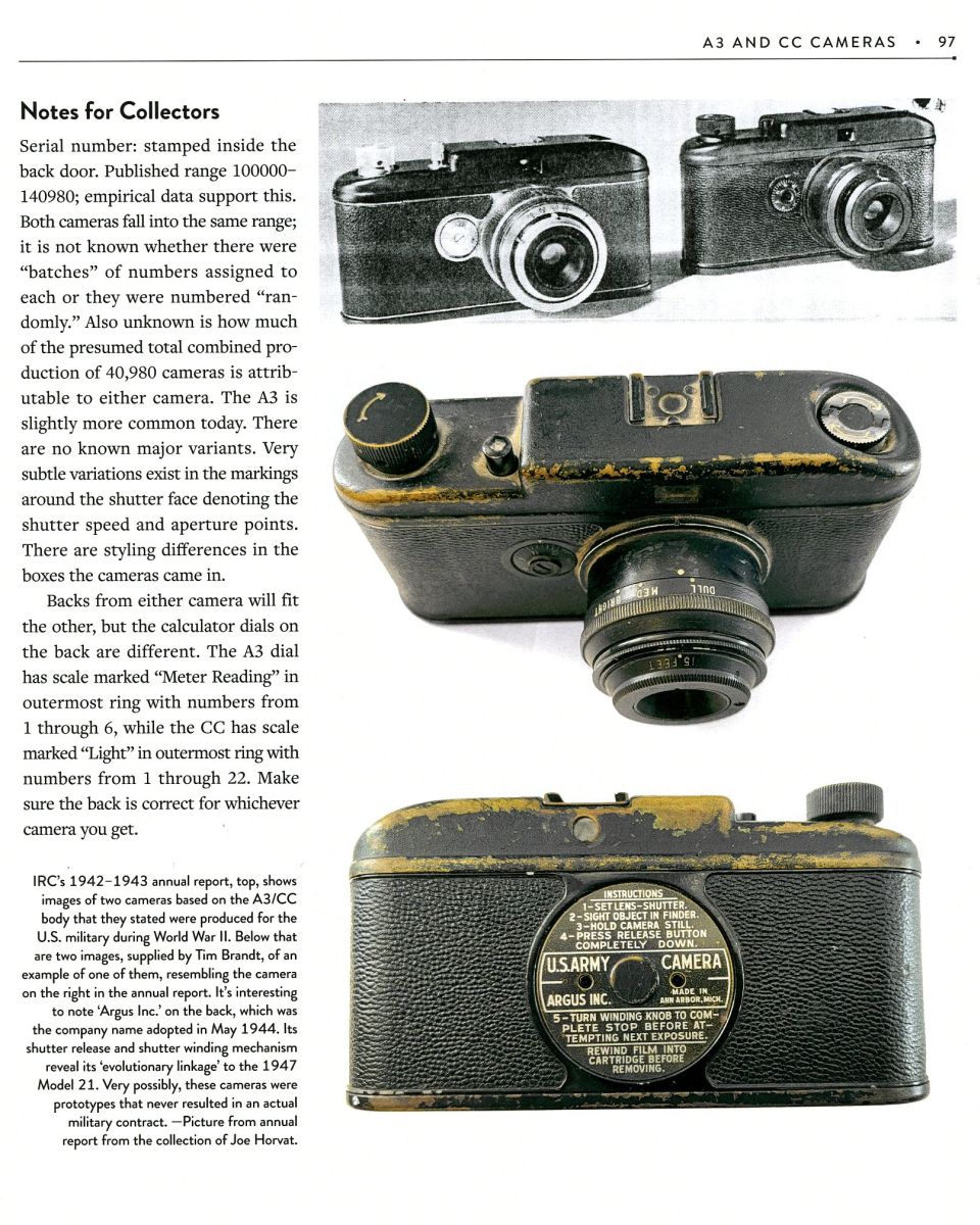 pg 97 - Military prototype camera based on A3