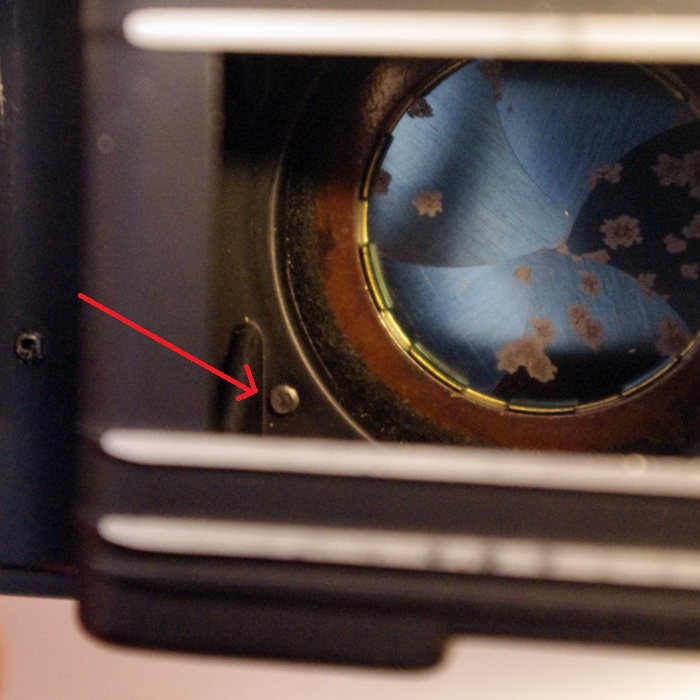 Ends of machine screws