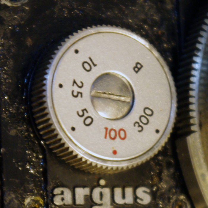 Speeds 10 - 300 & B, inset plate, fine fluting, dots non-Colormatic